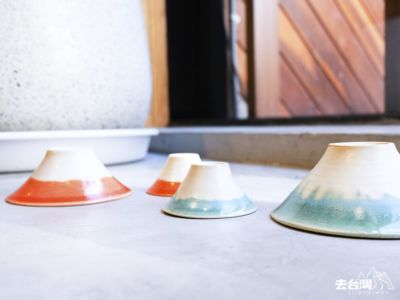 「富士山系列」Floyd 波佐見焼陶瓷碗：台幣$1,320一隻（約HK$330） ，細：TW$1,584 一對（約HK$494）
